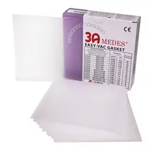 3A Medes EV Gasket Bleaching 060 - пластины квадратные для изготовления капп для отбеливания, размер 127x127 мм, толщина 1,5 мм, 15 шт.