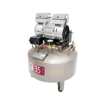 WuerWei W-602 - безмасляный компрессор для одной стоматологической установки с ресивером 35 л (85 л/мин)