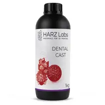 HARZ Labs Dental Cast Cherry - фотополимер, цвет вишневый, 1 кг