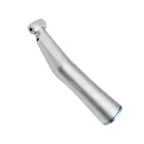 Coxo CX235-1 - угловой наконечник со светом (встроенный генератор для электропитания светодиода), с внутренней системой подачи охлаждения, 1:1, с кнопочным зажимом